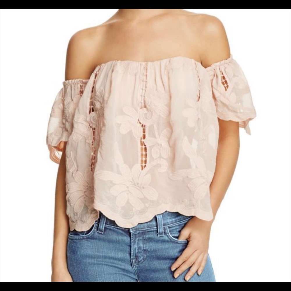 Lovers + Friends Life’s a Beach Off The Shoulder